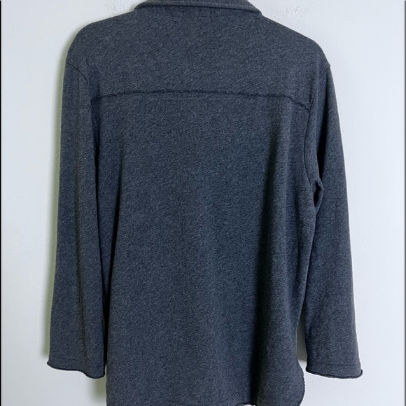 GOLDIE - FRENCH TERRY SHIRT JACKET - Picture 4 of 6